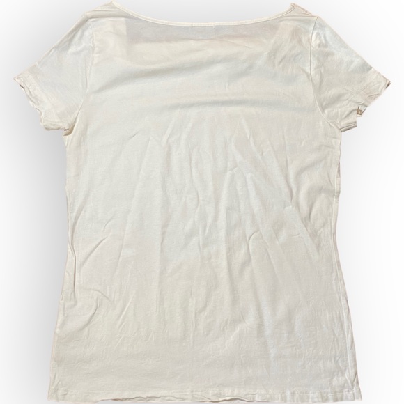 2 for $20 Jacob White Scoop Neck T-shirt Size XL - Picture 7 of 8